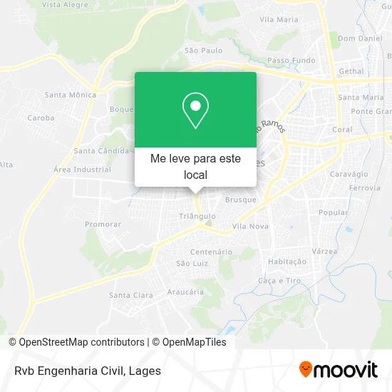 Rvb Engenharia Civil mapa