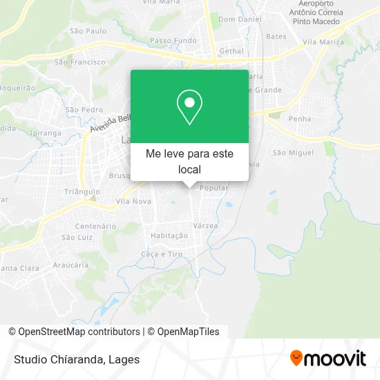 Studio Chíaranda mapa