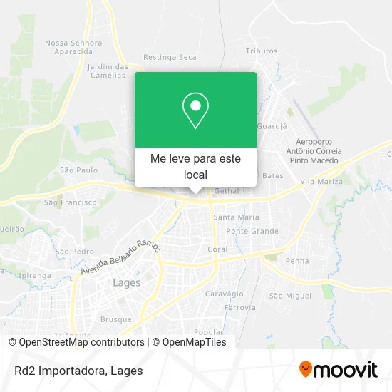 Rd2 Importadora mapa