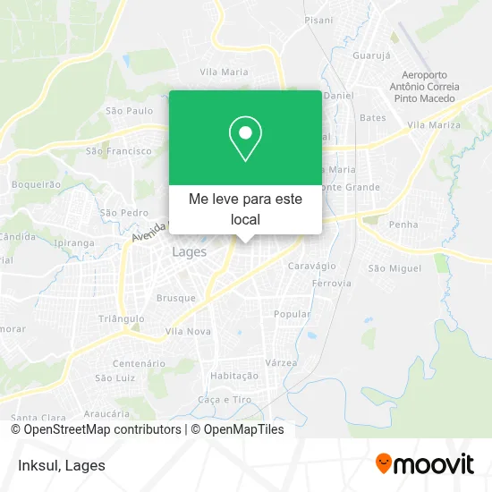 Inksul mapa