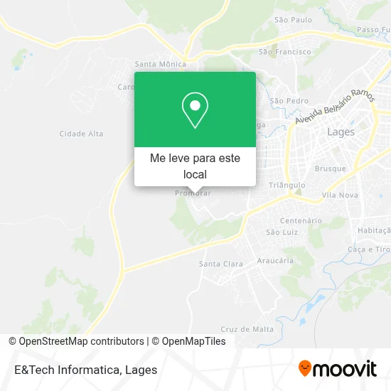 E&Tech Informatica mapa