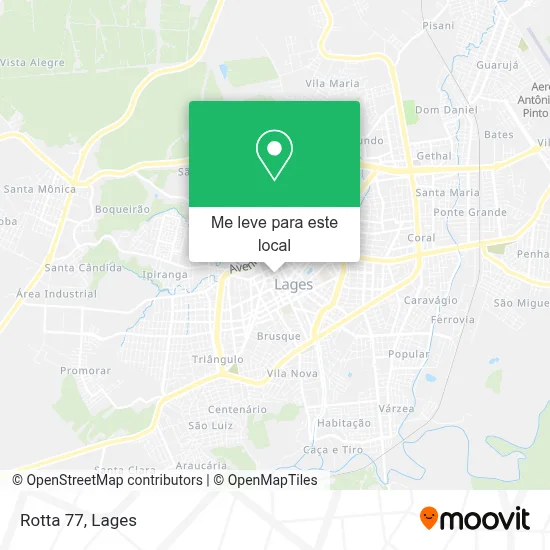 Rotta 77 mapa