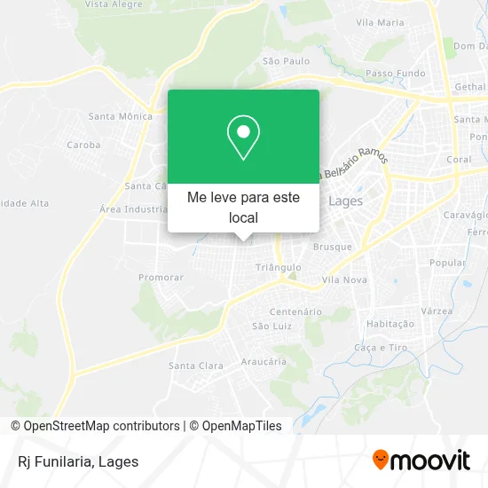 Rj Funilaria mapa