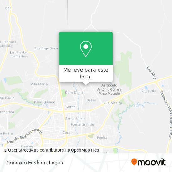 Conexão Fashion mapa