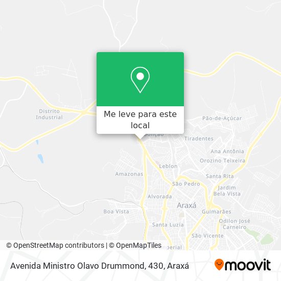 Avenida Ministro Olavo Drummond, 430 mapa