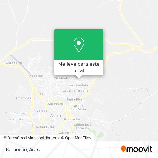 Barbosão mapa