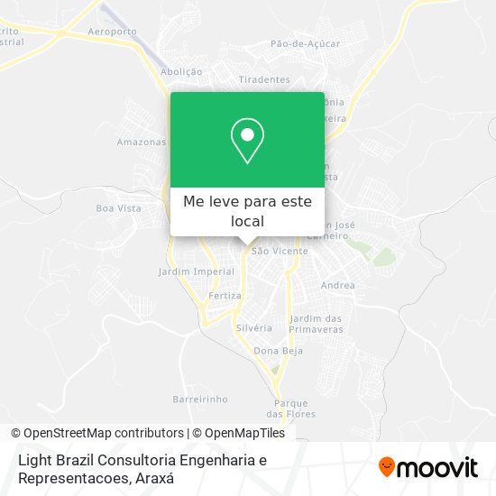 Light Brazil Consultoria Engenharia e Representacoes mapa