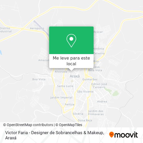 Victor Faria - Designer de Sobrancelhas & Makeup mapa