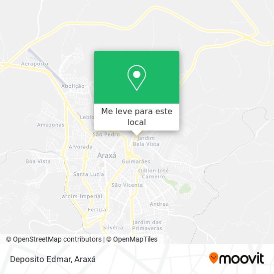 Deposito Edmar mapa