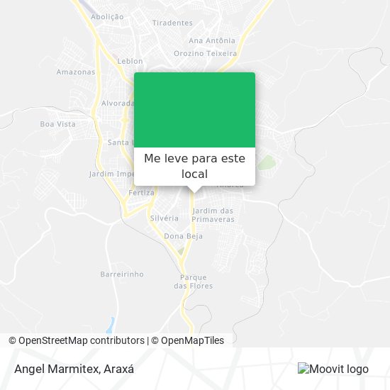 Angel Marmitex mapa