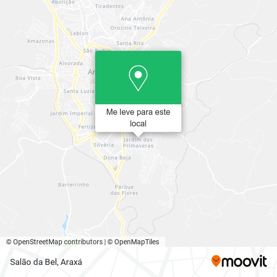 Salão da Bel mapa