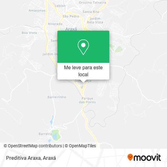 Preditiva Araxa mapa