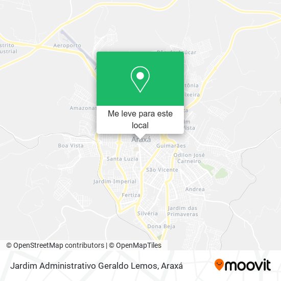 Jardim Administrativo Geraldo Lemos mapa
