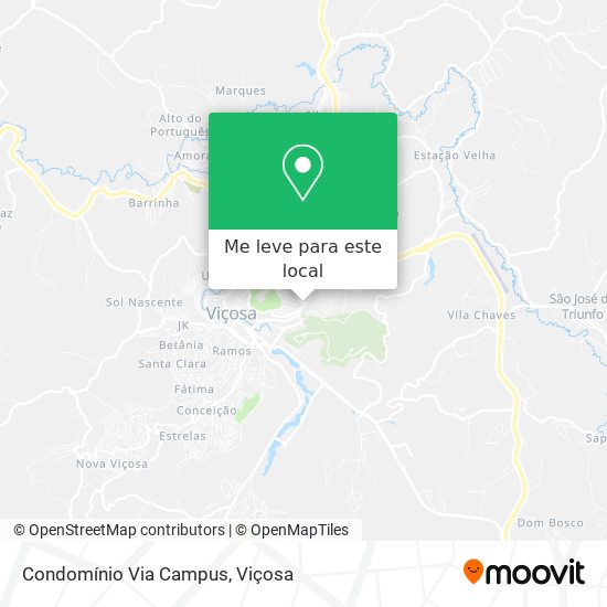 Condomínio Via Campus mapa