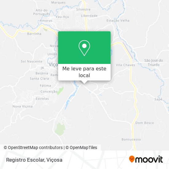 Registro Escolar mapa