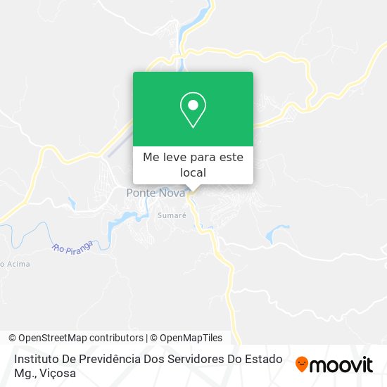 Instituto De Previdência Dos Servidores Do Estado Mg. mapa