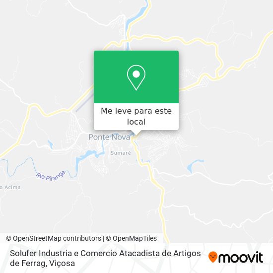 Solufer Industria e Comercio Atacadista de Artigos de Ferrag mapa