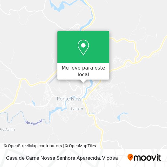 Casa de Carne Nossa Senhora Aparecida mapa