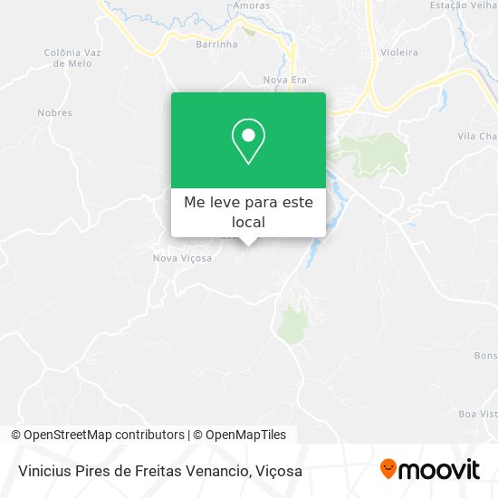 Vinicius Pires de Freitas Venancio mapa