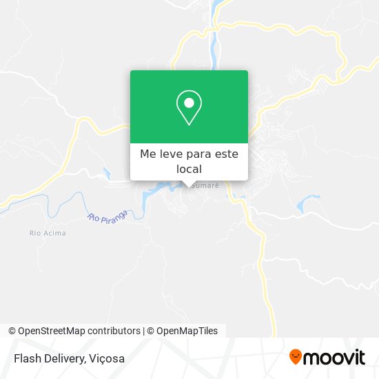 Flash Delivery mapa