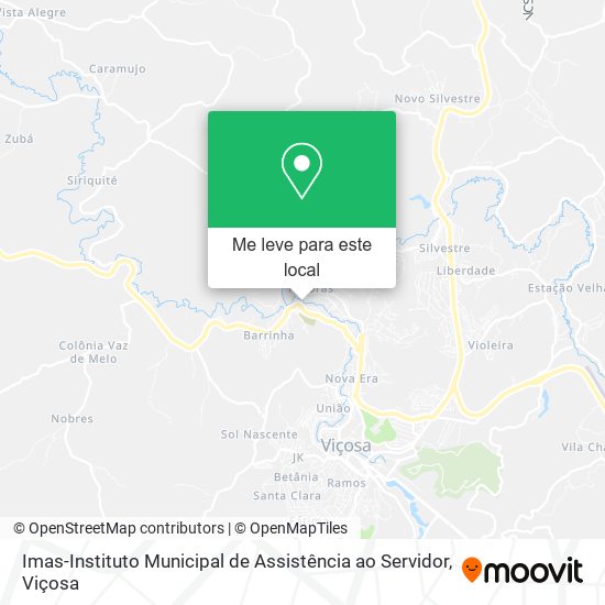 Imas-Instituto Municipal de Assistência ao Servidor mapa