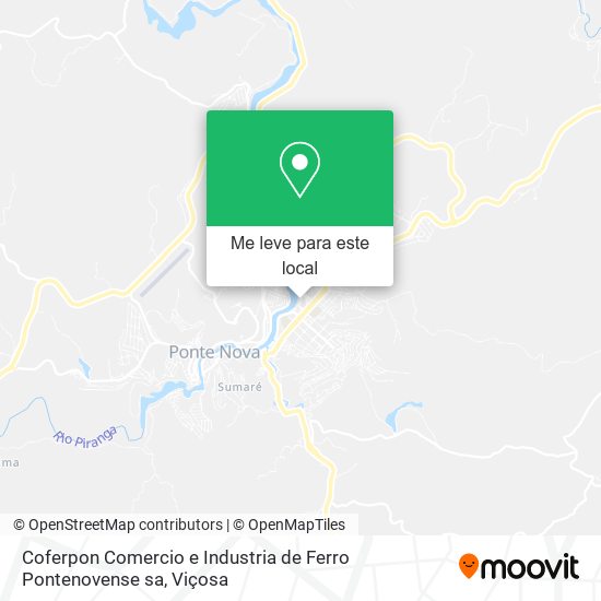 Coferpon Comercio e Industria de Ferro Pontenovense sa mapa