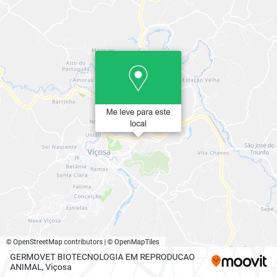 GERMOVET BIOTECNOLOGIA EM REPRODUCAO ANIMAL mapa