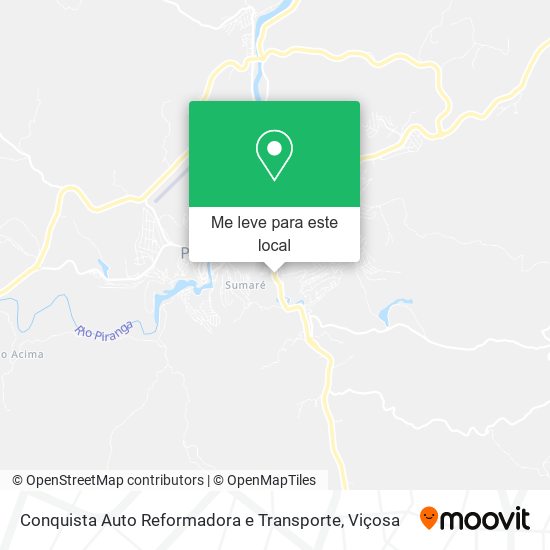 Conquista Auto Reformadora e Transporte mapa