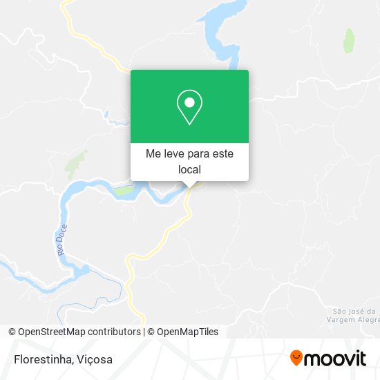 Florestinha mapa