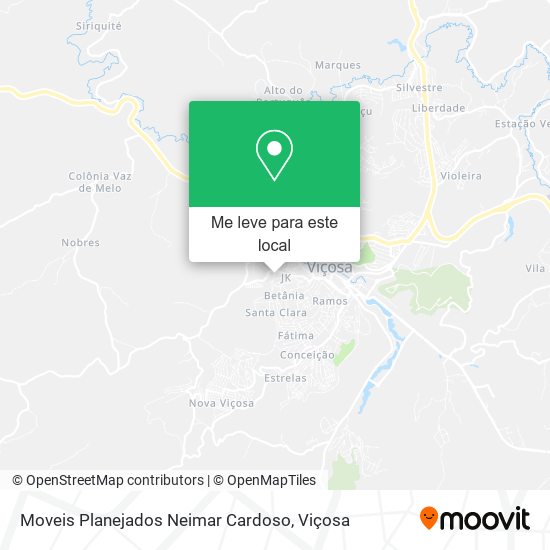 Moveis Planejados Neimar Cardoso mapa