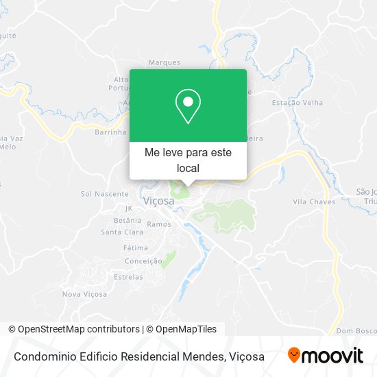 Condominio Edificio Residencial Mendes mapa