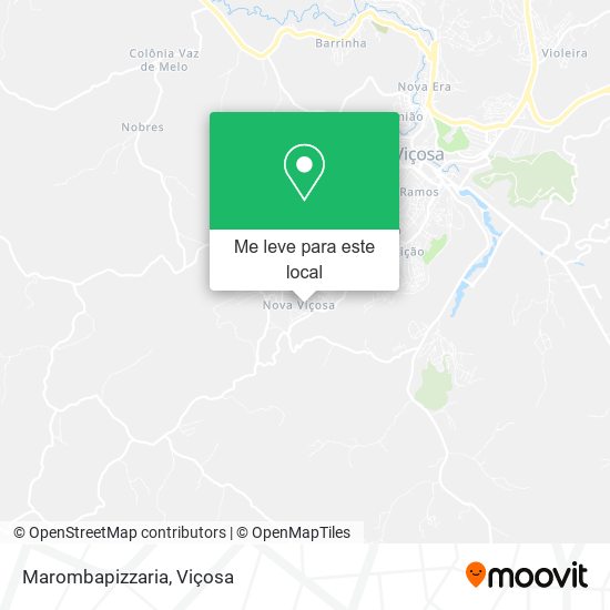 Marombapizzaria mapa