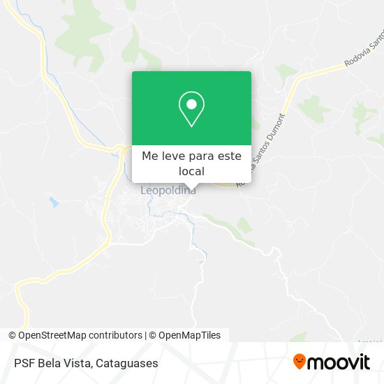 PSF Bela Vista mapa