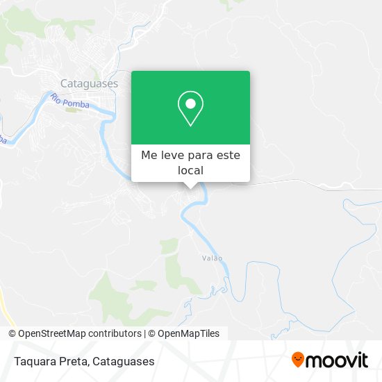 Taquara Preta mapa