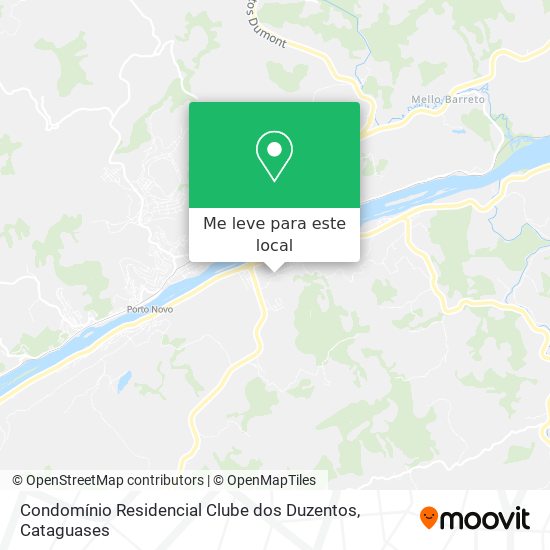 Condomínio Residencial Clube dos Duzentos mapa