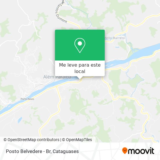 Posto Belvedere - Br mapa