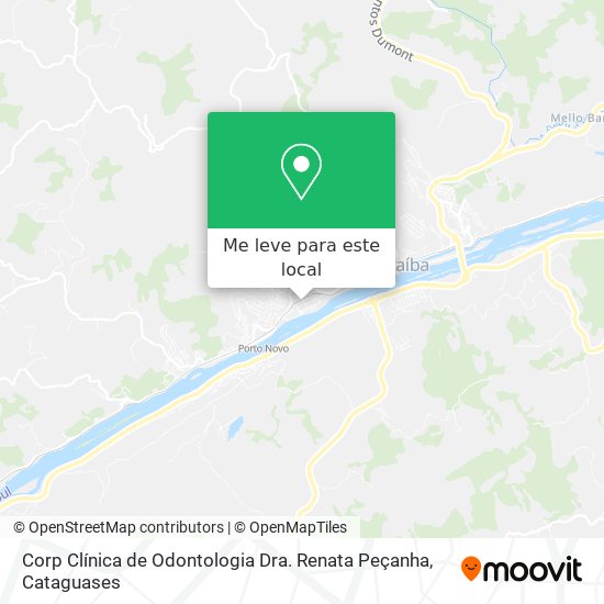 Corp Clínica de Odontologia Dra. Renata Peçanha mapa