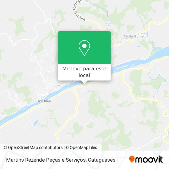 Martins Rezende Peças e Serviços mapa