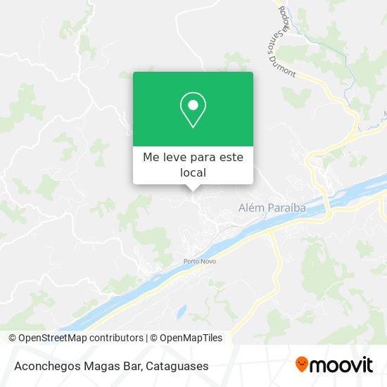 Aconchegos Magas Bar mapa