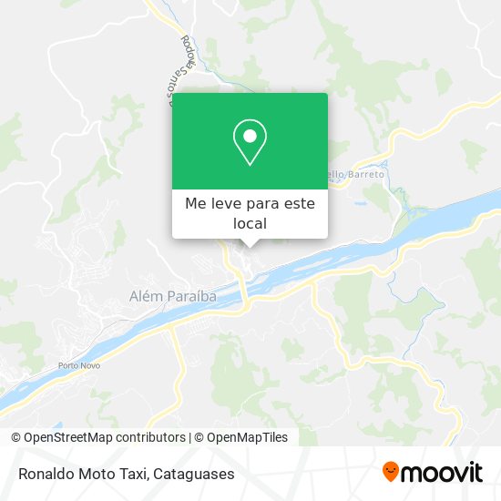 Ronaldo Moto Taxi mapa