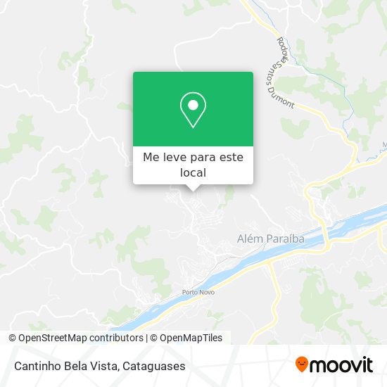 Cantinho Bela Vista mapa