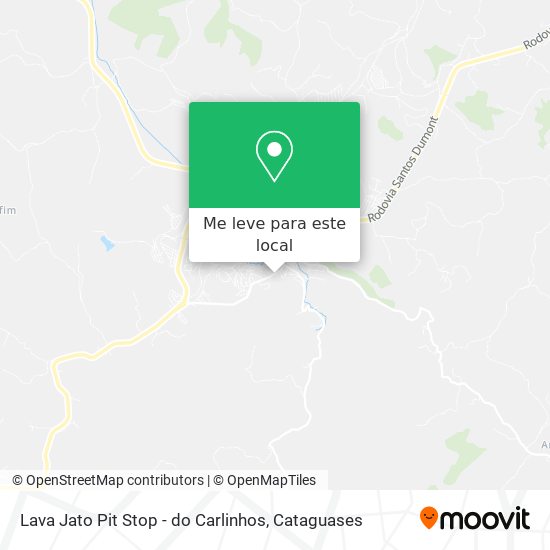 Lava Jato Pit Stop - do Carlinhos mapa