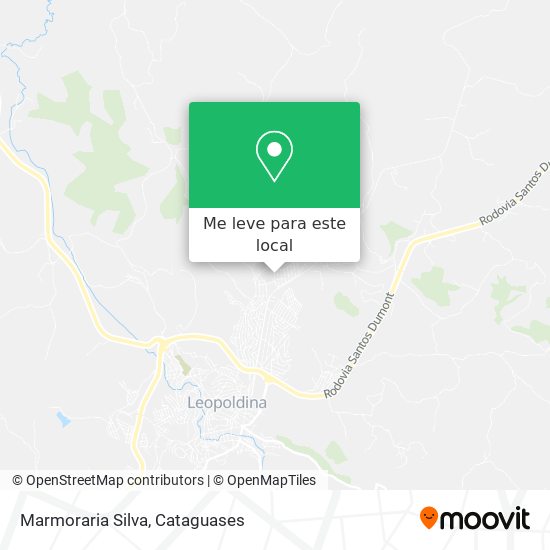 Marmoraria Silva mapa