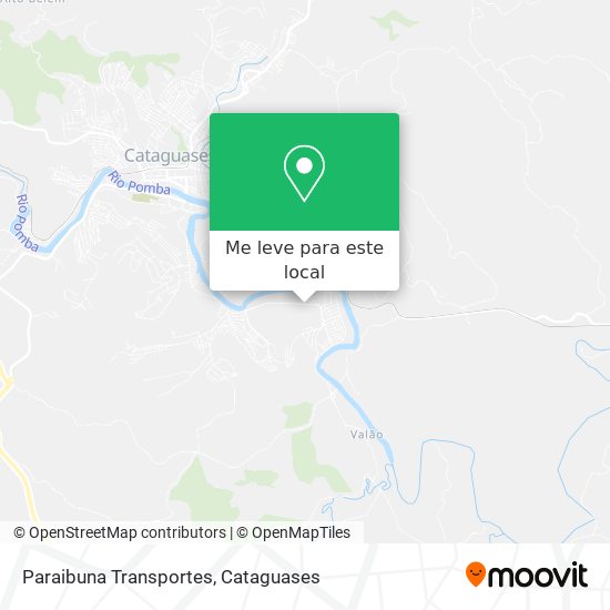 Paraibuna Transportes mapa