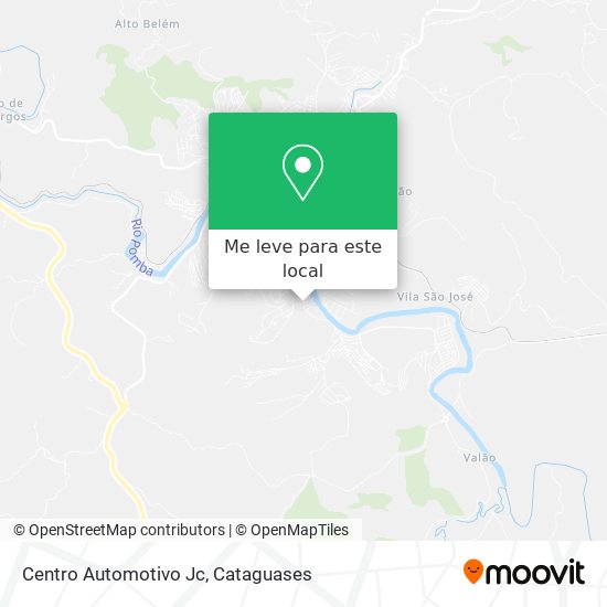 Centro Automotivo Jc mapa