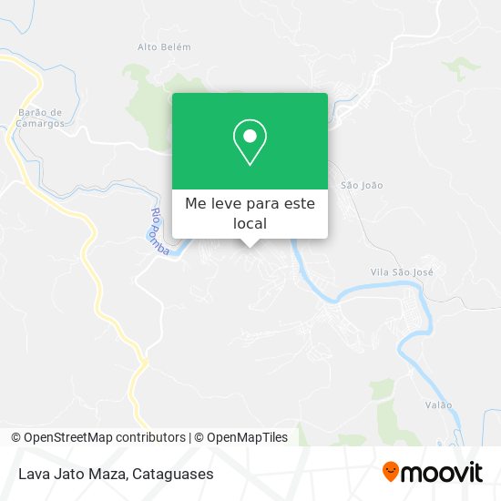 Lava Jato Maza mapa