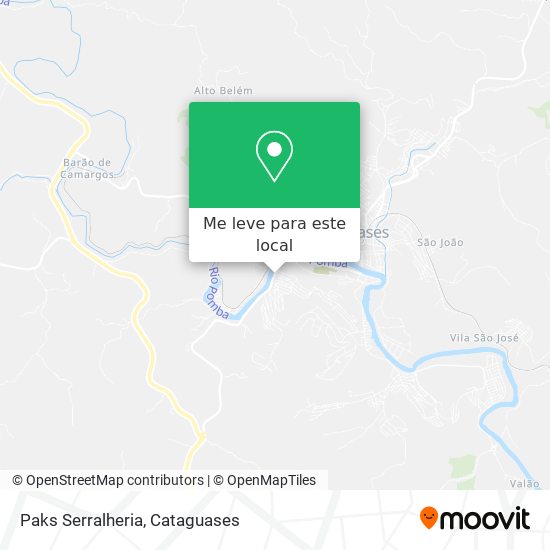 Paks Serralheria mapa