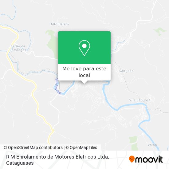 R M Enrolamento de Motores Eletricos Ltda mapa