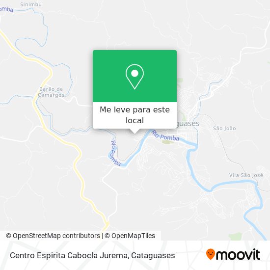Centro Espirita Cabocla Jurema mapa