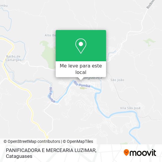 PANIFICADORA E MERCEARIA LUZIMAR mapa
